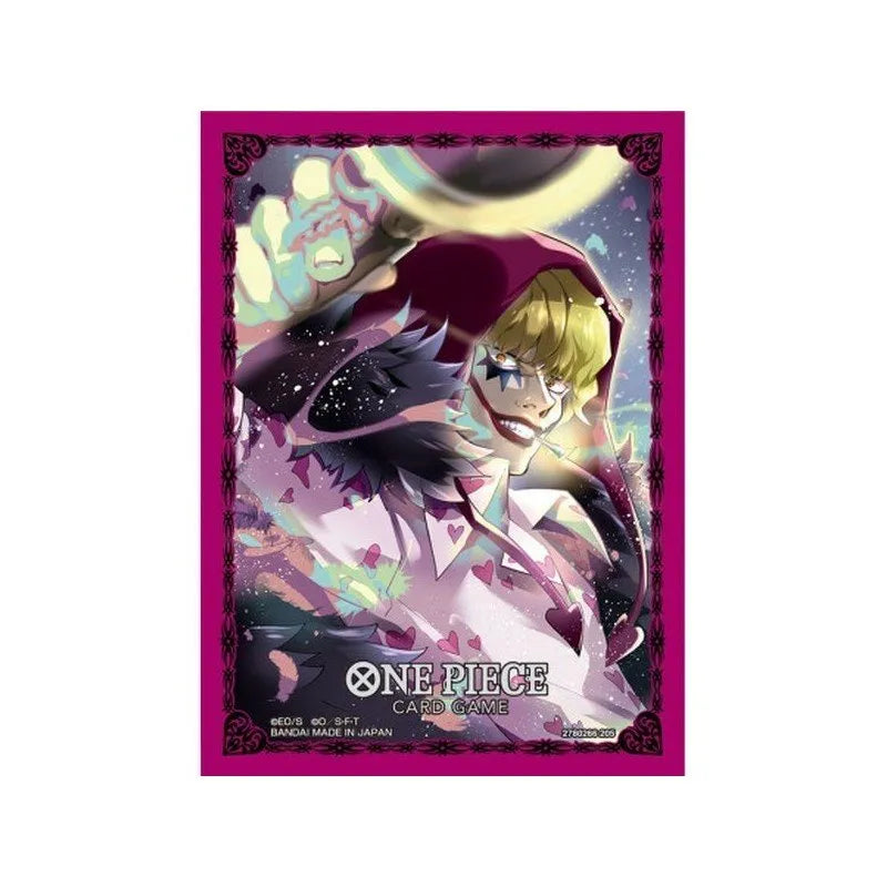 One Piece Card Game ! 70 Protèges cartes V.11 "Donquixote Rosinante" !