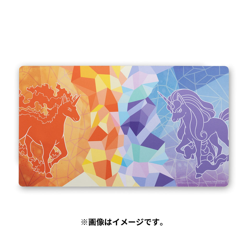 Pokémon ! Playmat Flammes et Fées Rapidash