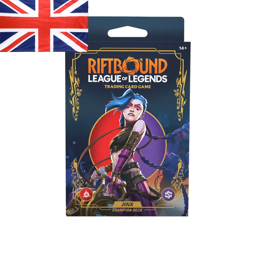 Riftbound ! League of Legendes TCG Origins Deck "Jinx" - Anglais !
