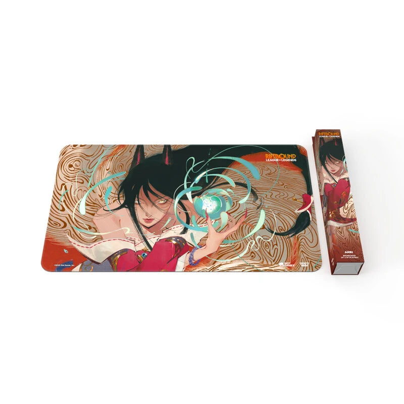 Riftbound ! Tapis de Jeu/Playmat League of Legends TCG - Origins "Ahri" !