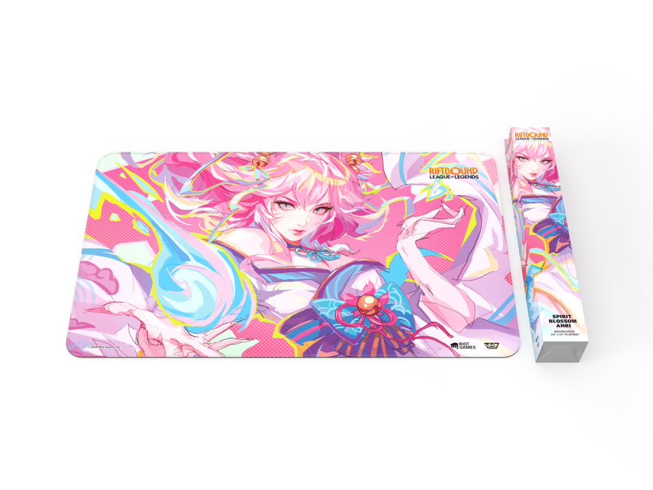 Riftbound - League of legends TCG Spiritforged "playmat Ahri" !