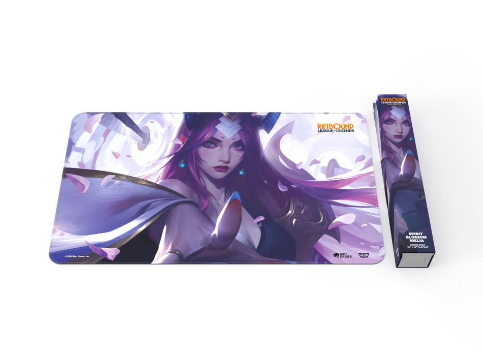 Riftbound - League of legends TCG Spiritforged "playmat Irelia" !