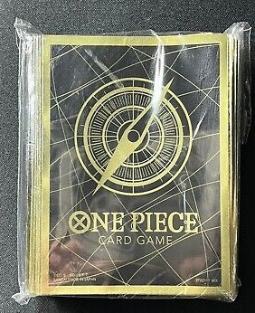 One Piece Card Game ! 70 Sleeves "Gold/Black" !