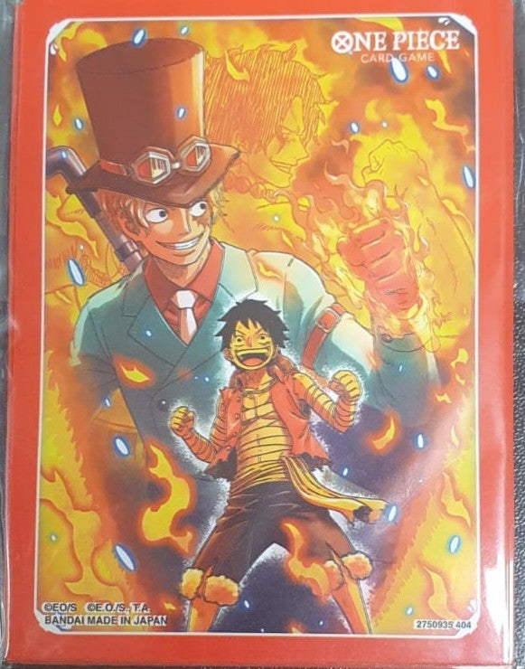One Piece Card Game ! 10 Sleeves Devil Fruits Vol. 2 "Sabo & Luffy"