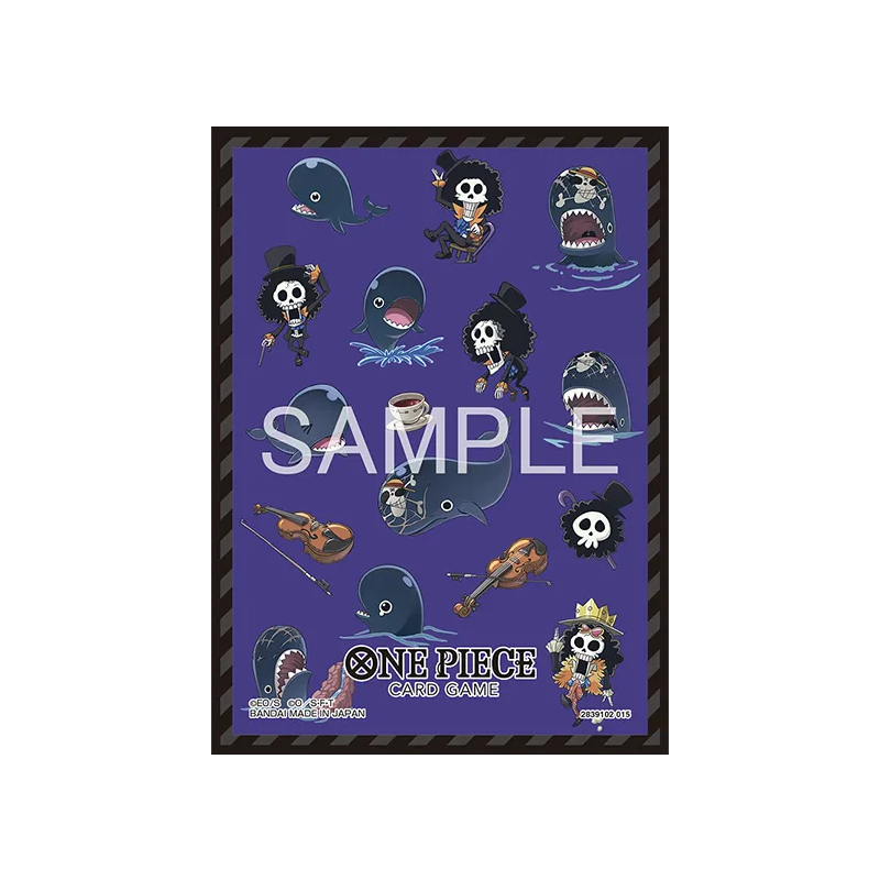 One >Piece Card Game ! 70 Sleeves Vol.14 "brook & Laboon"