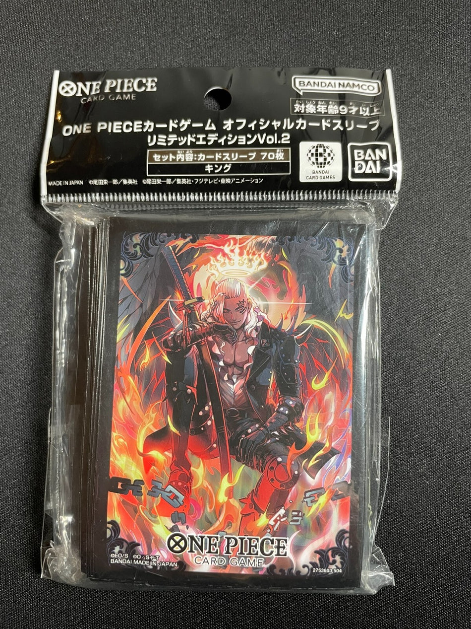 One Piece Card Game ! 70 Sleeves Vol. 2 "King"