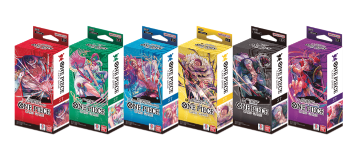 One Piece Card Game - Lot Deck ST15 au ST20 - Version Française
