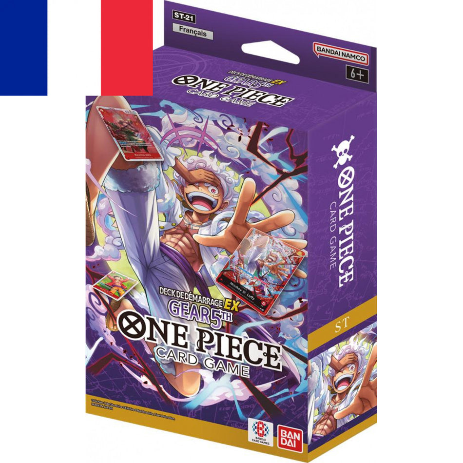 One Piece Card Game - Ultra Deck "EX Gear 5" ST21 Version Française!