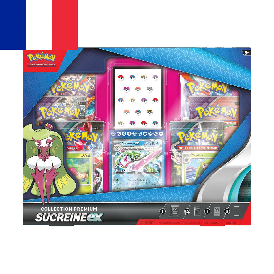 Pokémon ! Coffret Collection Premium Sucreine Ex - Français !