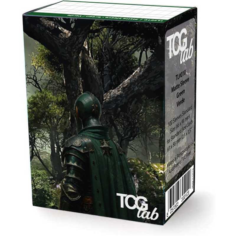 TCGlab - 100 Sleeves Format Standard Matte Ultra Clear "Vert"