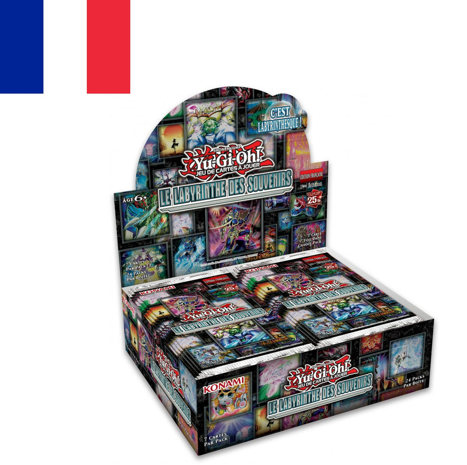 Yu-Gi-Oh! Display de 24 Boosters ! Le Labyrinthe des Souvenirs - Version Française !