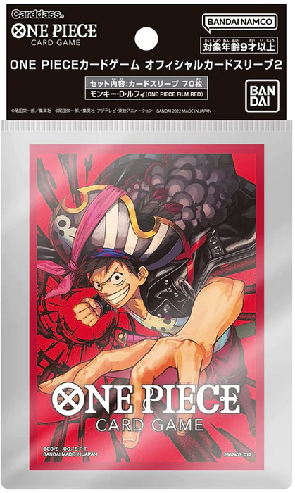 One Piece Card Game ! 70  Sleeves "Monkey D. Luffy" !