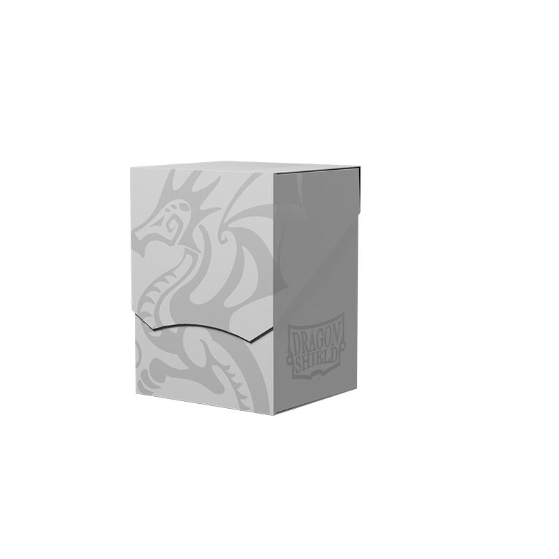 Dragon Shield ! Deck Box Shell 80+- Couleur Blanc/Cendré