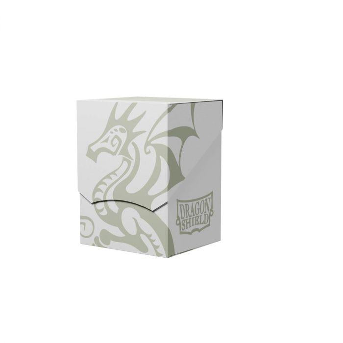 Dragon Shield ! Deck Box Shell 80+- Couleur Blanc/Noir