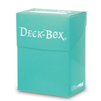 Ultra Pro ! Standard Deck Box Solid 80+- Aqua