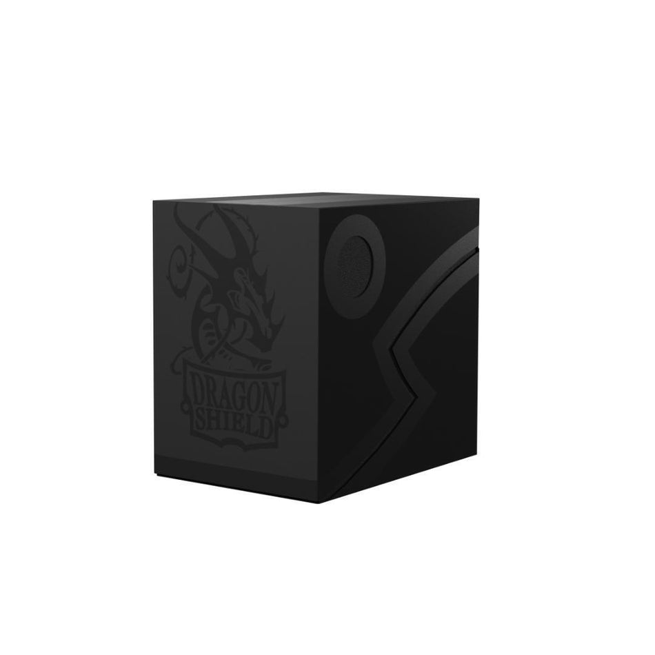 Dragon Shield ! Deck box Double Shell 120+- couleur Shadow Noir