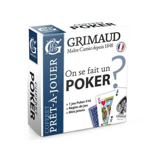 Coffret GRIMAUD : " On Se Fait Un POKER ? "