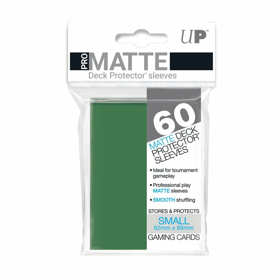 Ultra Pro ! Protèges Cartes par 60 PRO MATTE Small - Vert !