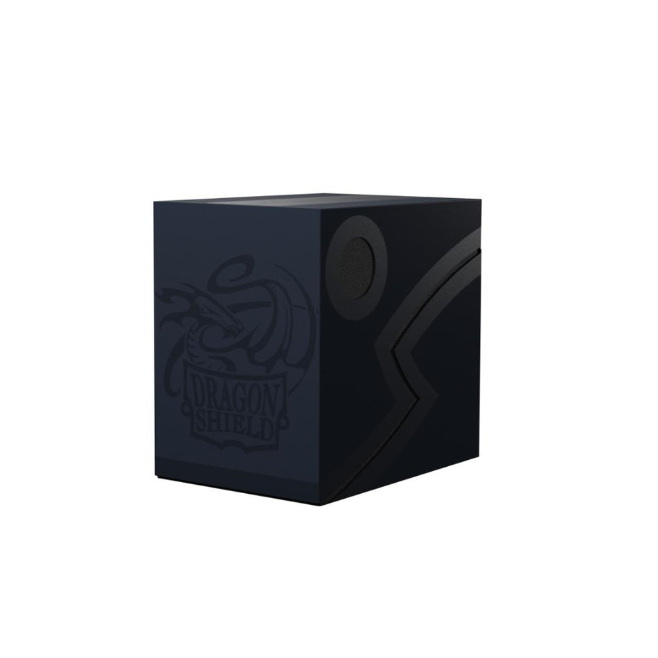 Dragon Shield ! Deck box Double Shell 120+- couleur Midnight Bleu/Noir