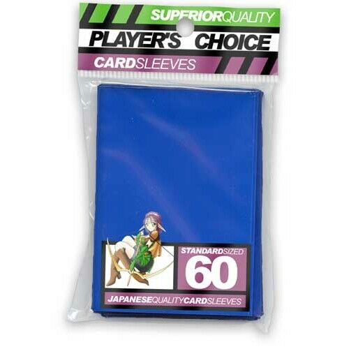 Player's Choice ! Protèges Cartes par 60 Bleu Standard