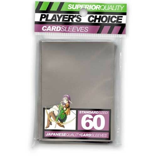 Player's Choice ! Protèges Cartes Standard par 60 Couleur Argent !