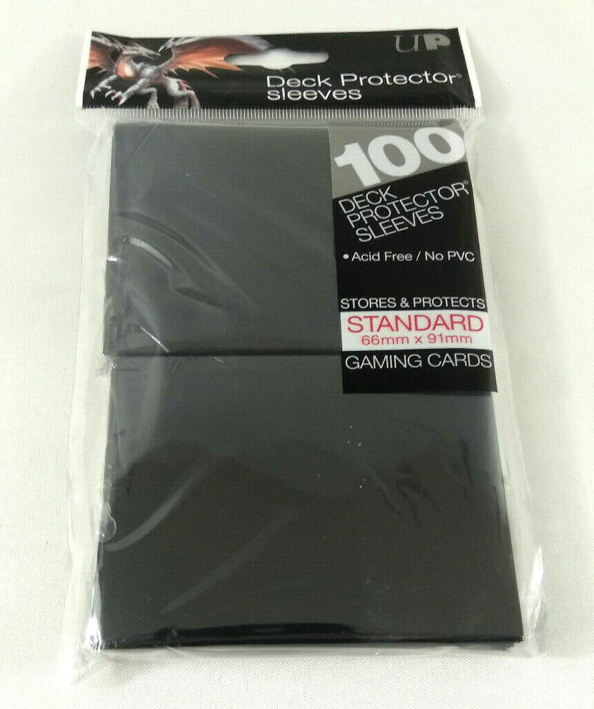 Ultra pro ! Protèges Cartes Deck Protector Sleeves Standard par 100 - Noir