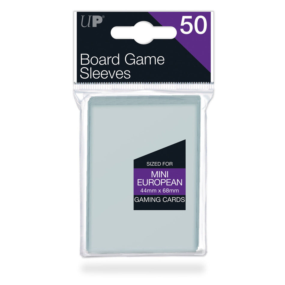 Ultra PRO ! Protèges Cartes par 50 "Board Game" Mini Europeen (44 x 68mm) !