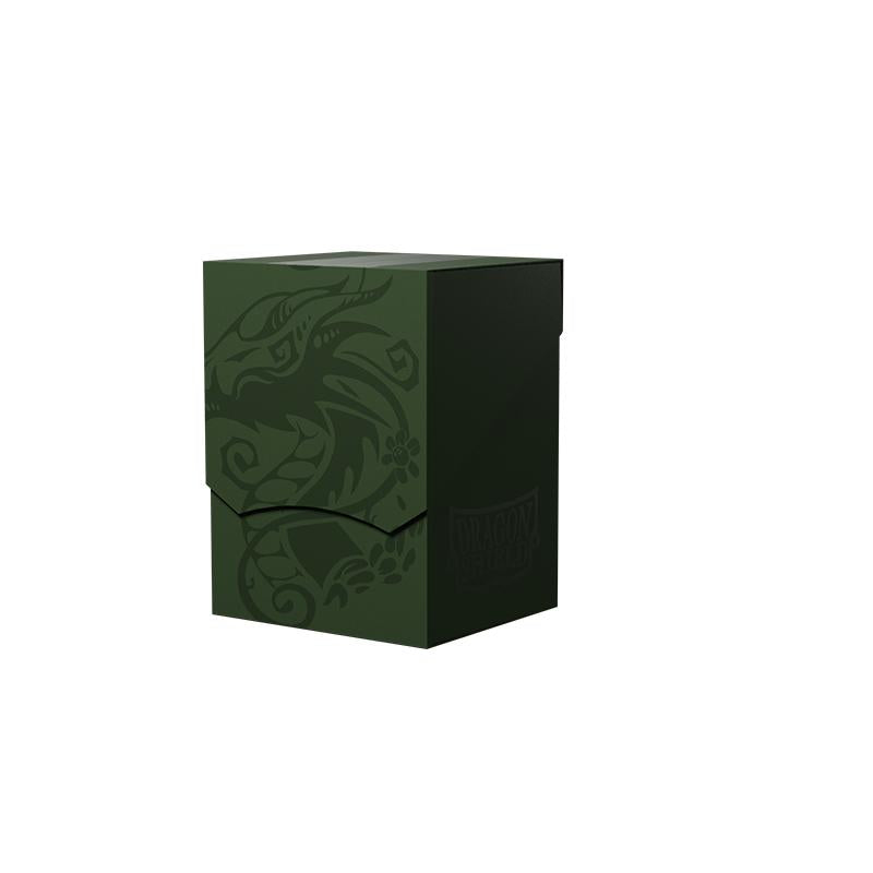 Dragon Shield ! Deck Box Shell 80+- Couleur Vert