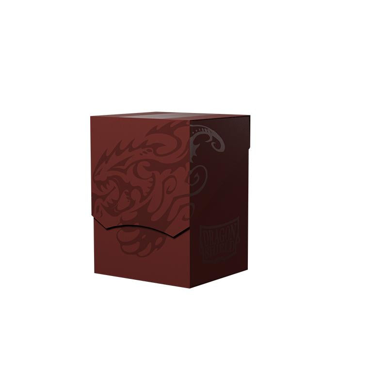 Dragon Shield ! Deck Box Shell 80+- Couleur Rouge